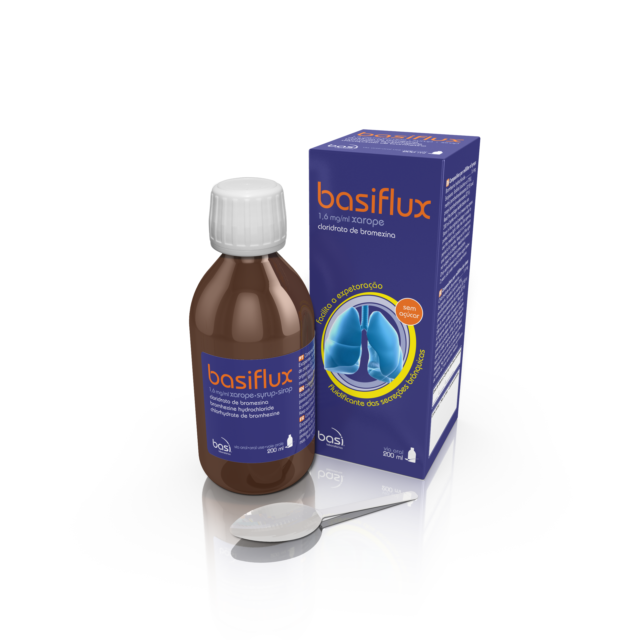 Basiflux® (Bromhexine) 1,6 mg/ml Syrup