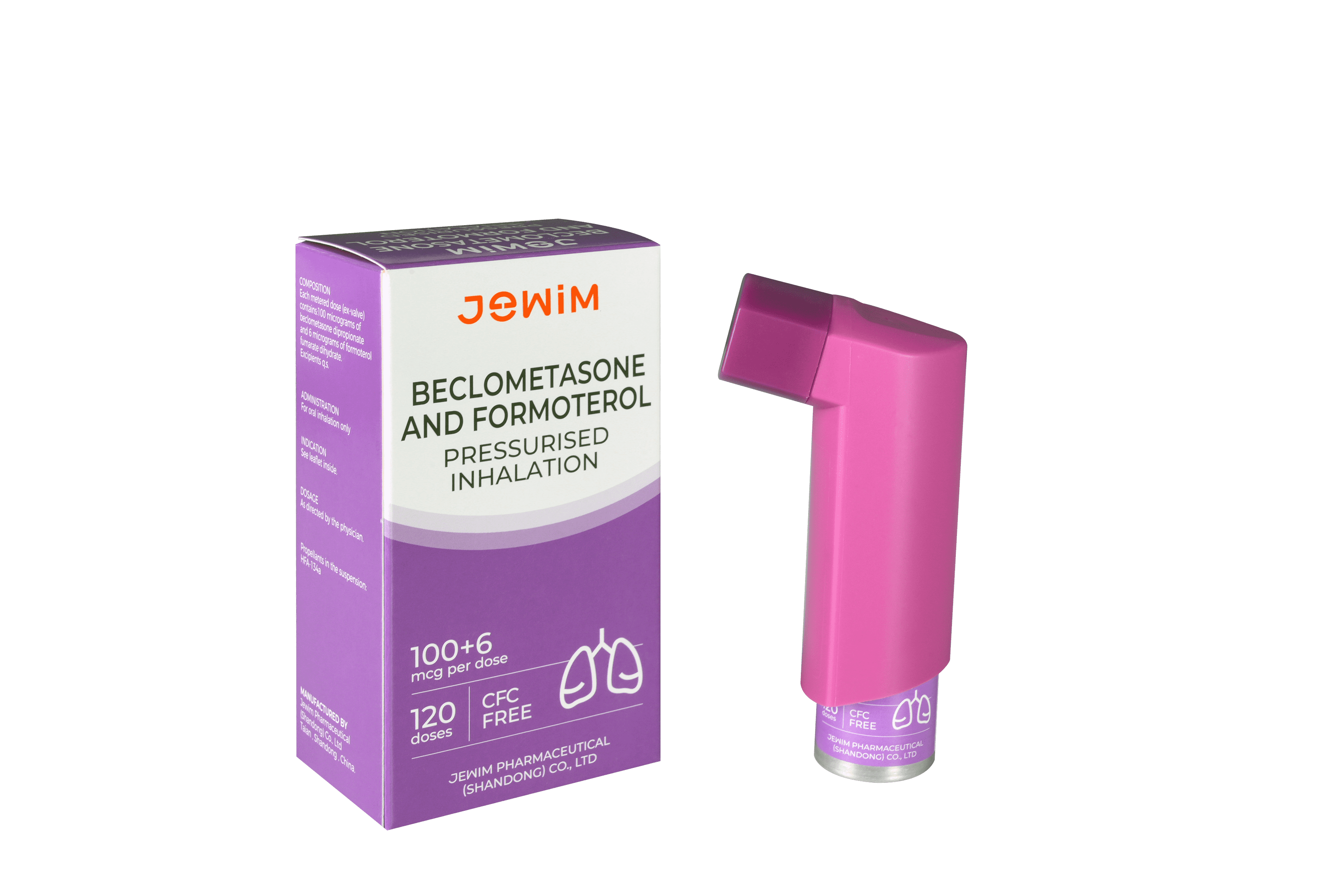 Beclometasone Dipropionate and Formoterol Pressurised Inhalation/Inhaler,pMDI