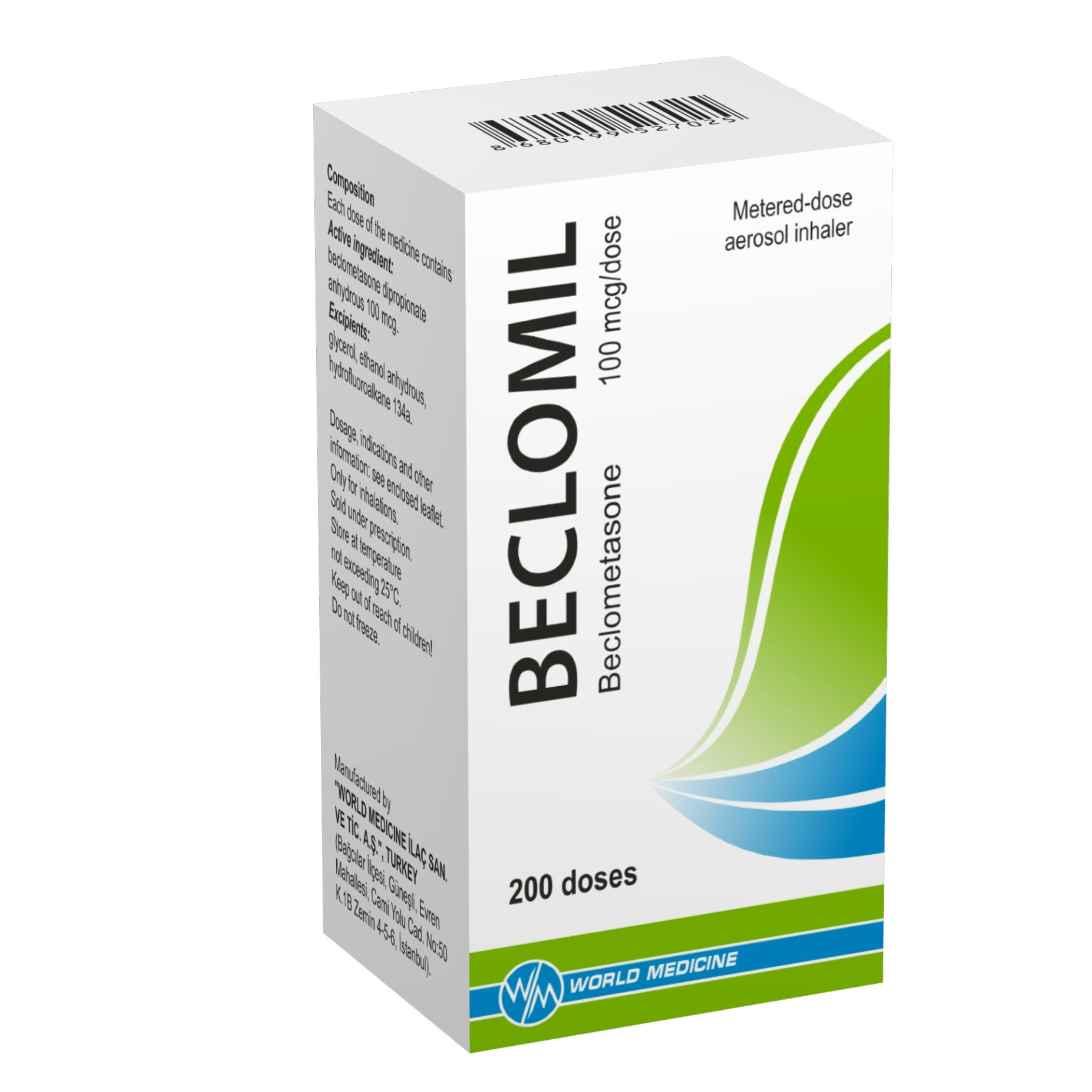 Beclomil (Aerosol Inhaler) 2
