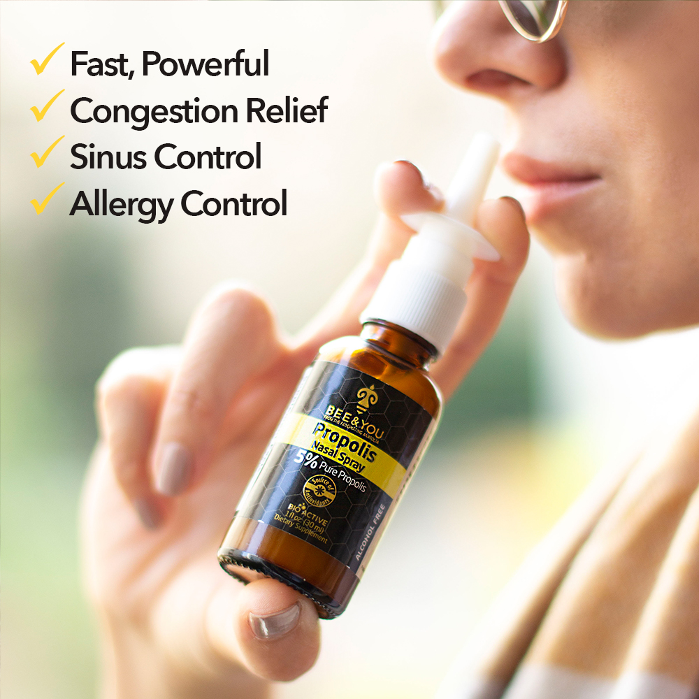 BEE&YOU Natural Propolis Nasal Spray 2