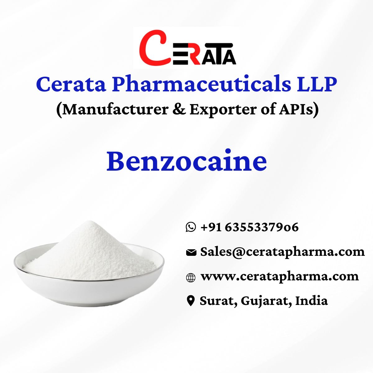 Benzocaine API 1