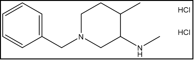 Benzyl-N,4-diMethylpiperidin-3-amine dihydrochloride