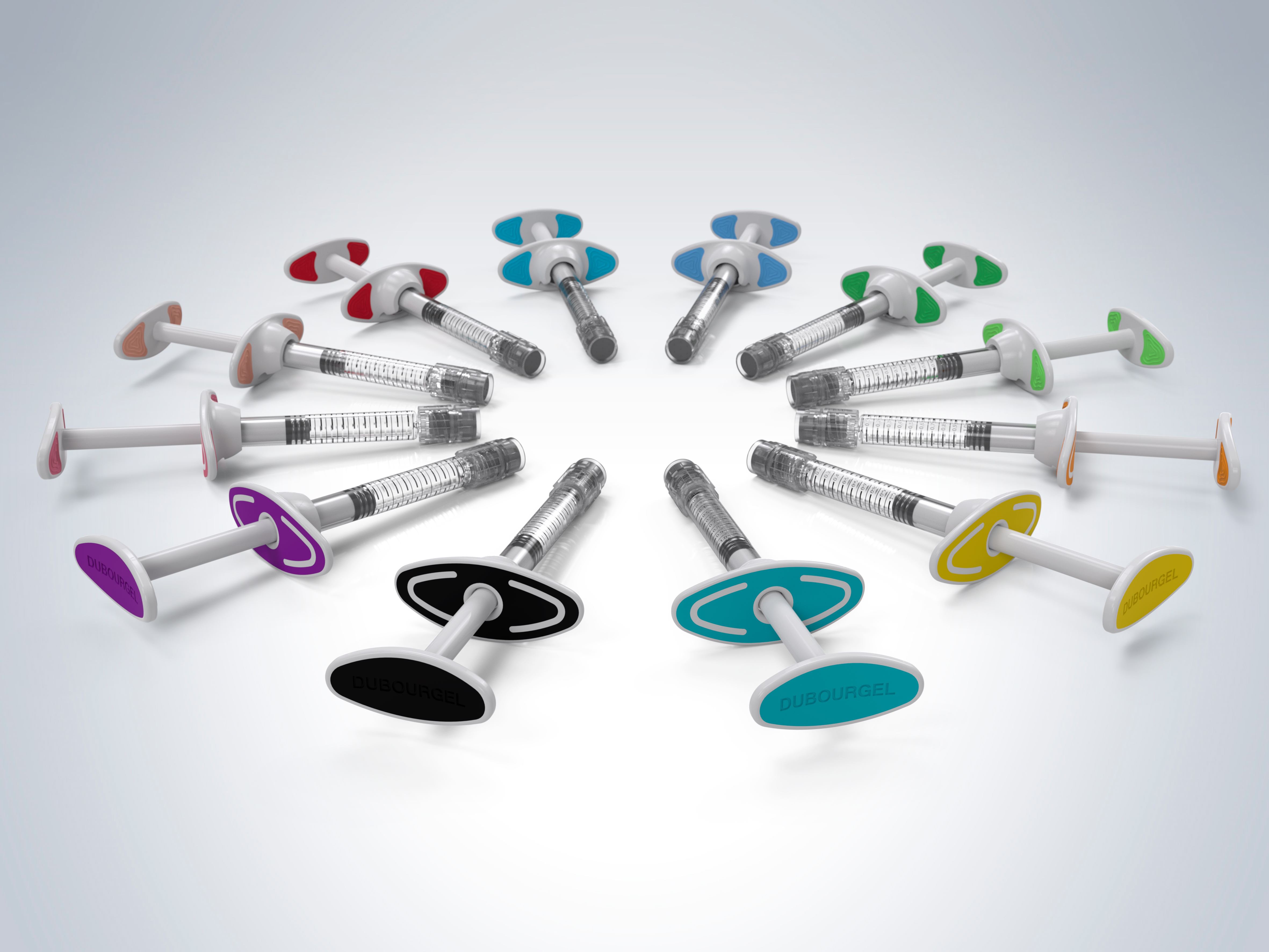 Bi-Material syringe accessories