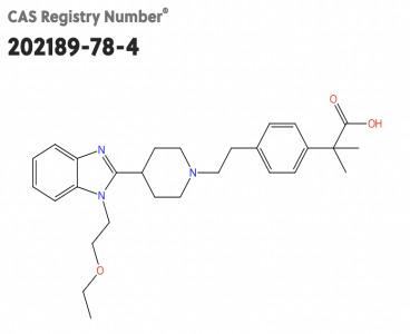 BILASTINE - KIMIA