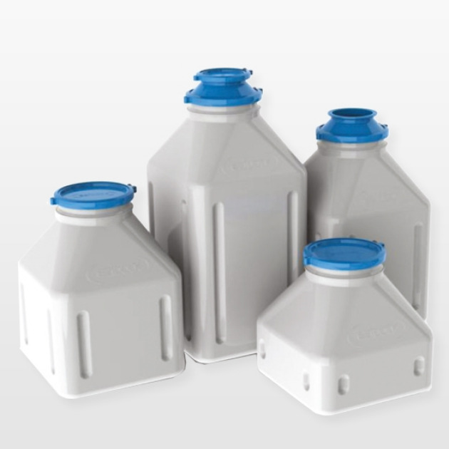 Bio Process HDPE bottles