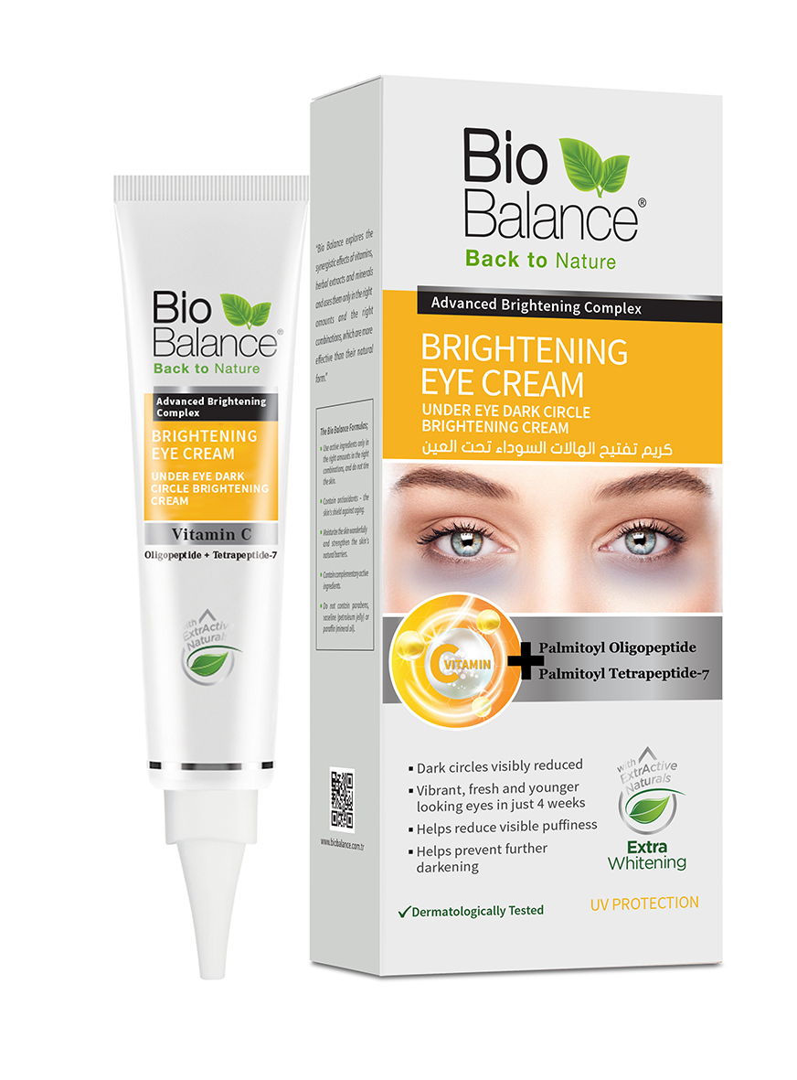 BIOBALANCE UNDER EYE DARK CIRCLE BRIGHTENING CREAM
