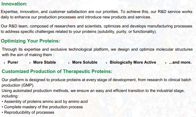 Biologics Chemical Synthesis : Proteins, Peptides and Antibodies 3