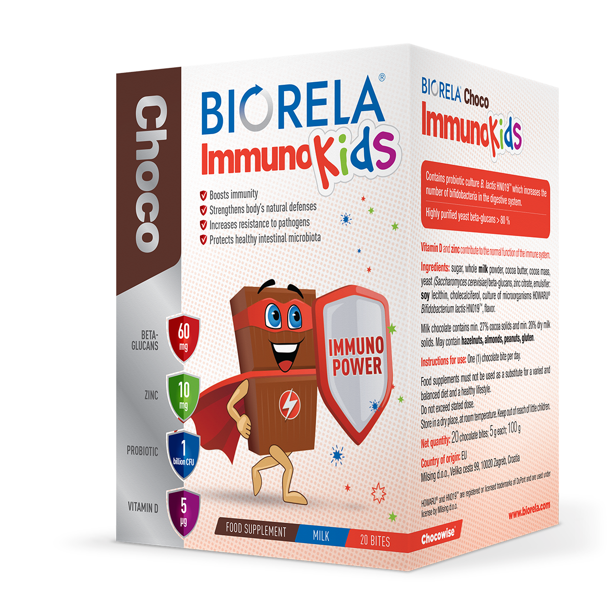 Biorela® Choco Immuno Kids
