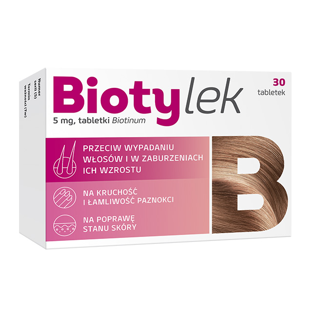 Biotylek 5mg (biotinum)