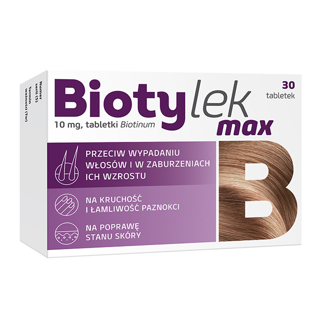 Biotylek Max 10mg (biotinum)