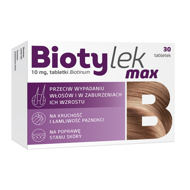 Biotylek Max 10mg (biotinum)