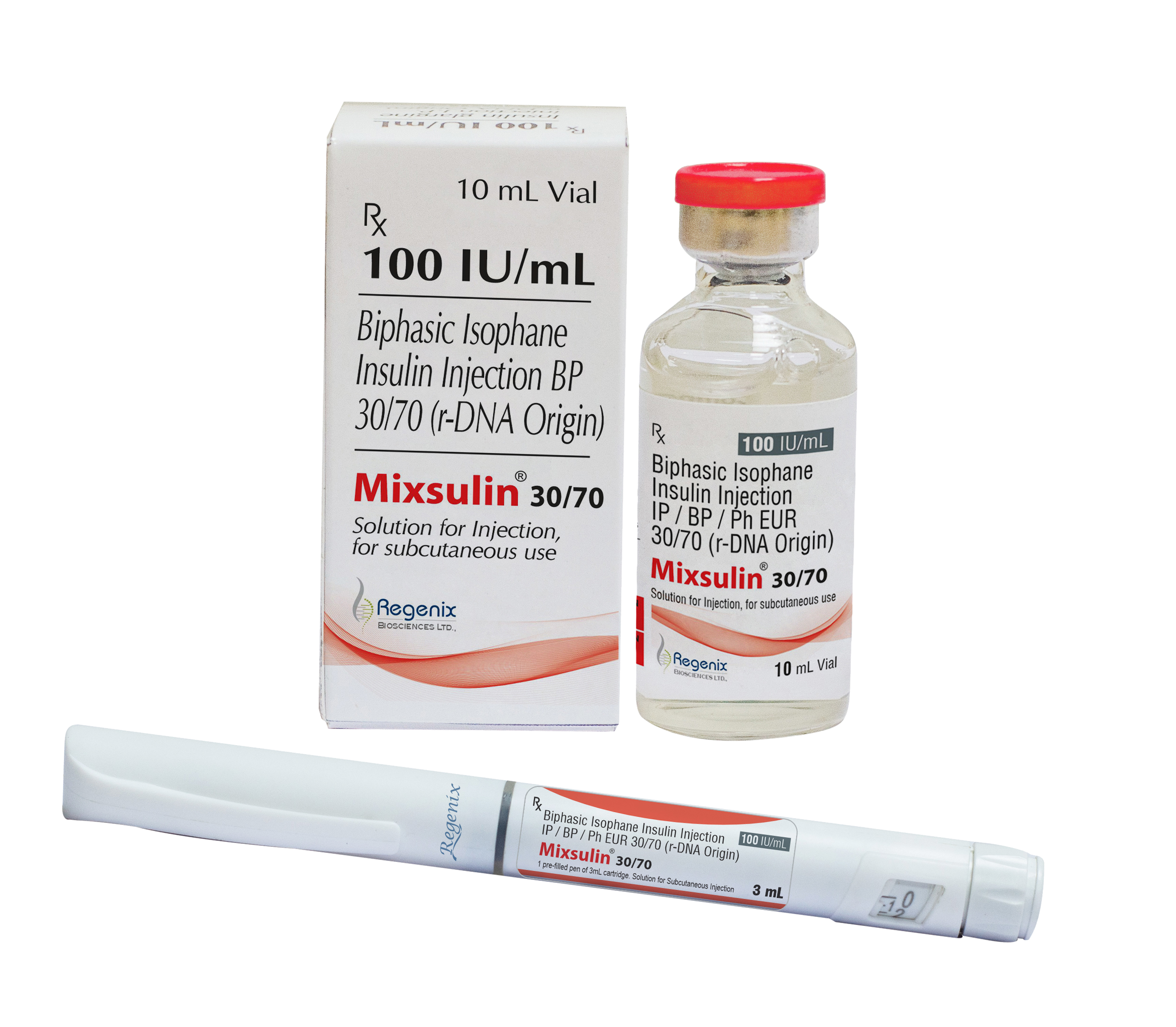 Biphasic isophane insulin injection (30/70) 1