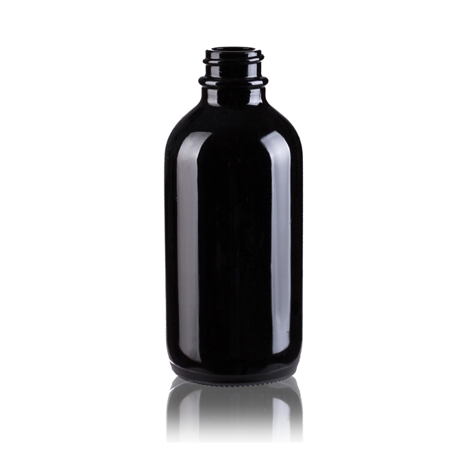 Black Glass Bottles