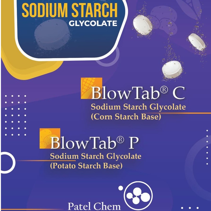 BlowTab® - Sodium Starch Glycolate