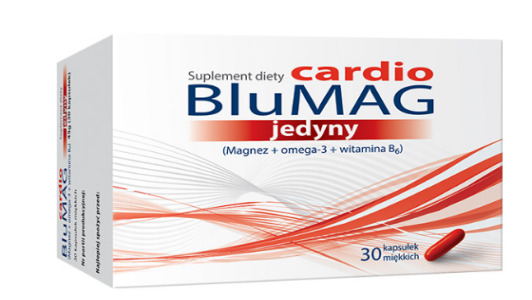 BluMAG Cardio Jedyny (omega-3 acids, magnesium, vitamin B6)