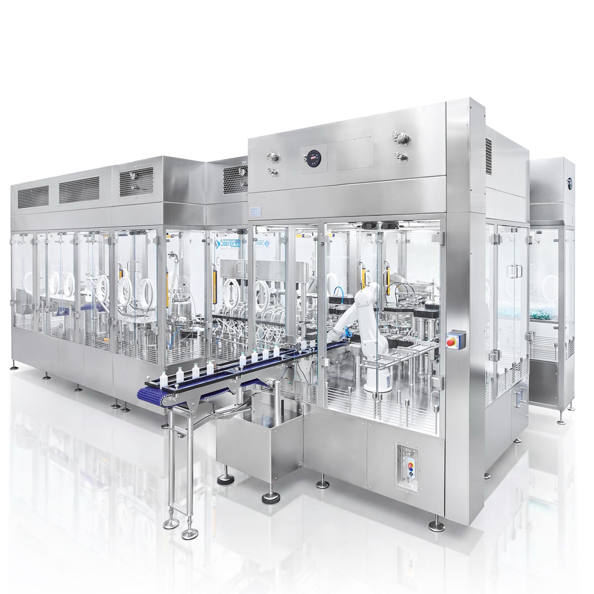 Bottle and Bag Filling and Closing line