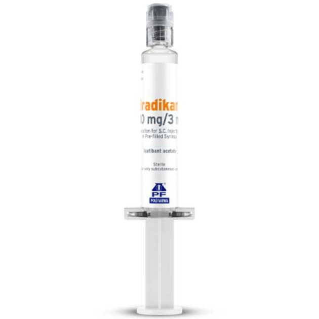 BRADIKANT 30 MG/3 ML SOLUTION FOR S.C. INJECTION IN PRE-FILLED SYRINGE