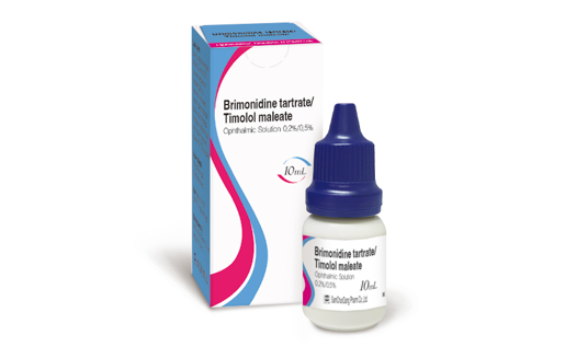 Brimonidne/Timolol Eye Drops