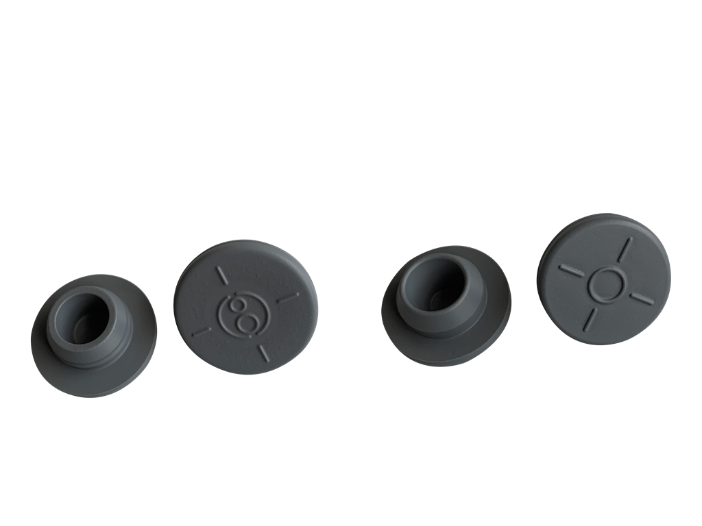 Brombutyl rubber stopper for injection