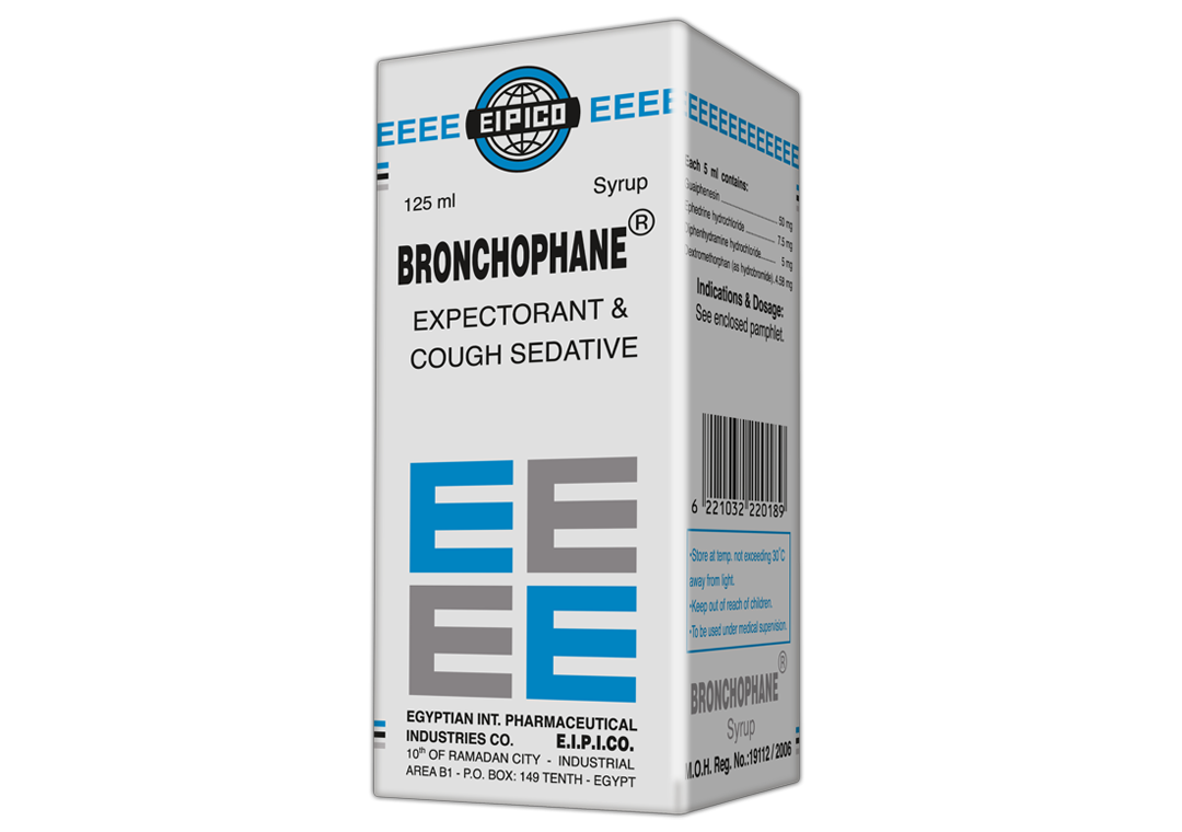 BRONCHOPHANE ®(Dextramethophane,guaiphenesin,diphenhydramine,Ephedrine)