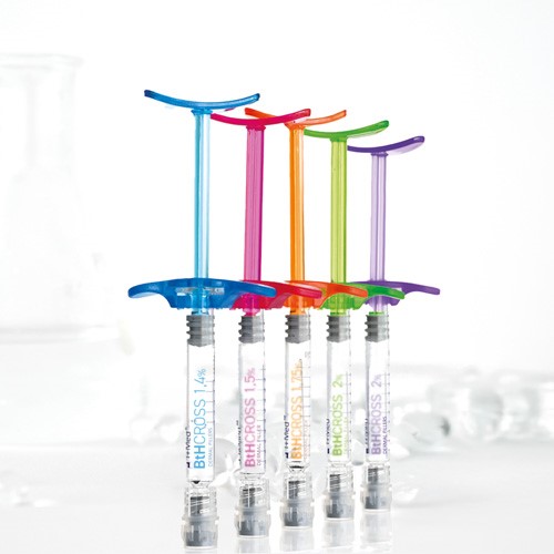 BtHLINE and BtHCROSS - Dermal fillers for aestheic medicine (Linear HA 1,4%, Crosslinked HA 1,5%, 1,75%, 2%) 1