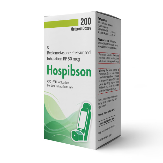 BUDESONIDE 50 MCG DOSE /200MCG DOSE MDI