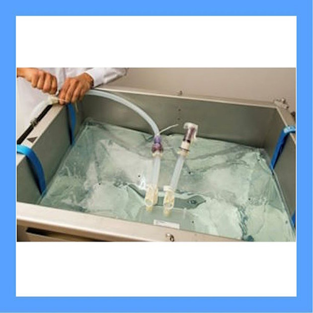 Bulk sterile solution in large bags