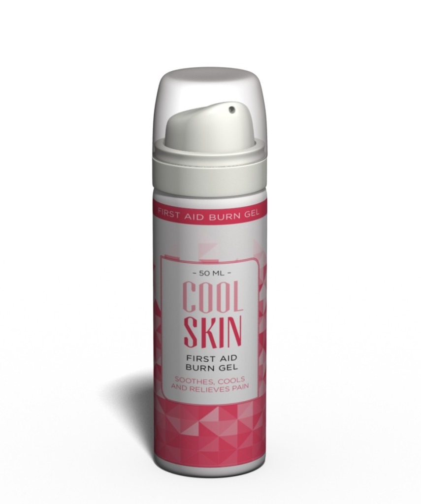 Burn gel spray 1