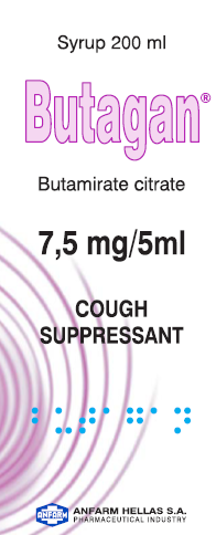 Butamirate Syr 7.5mg/5ml (200ml Bottle) (EU CTD Available) 1