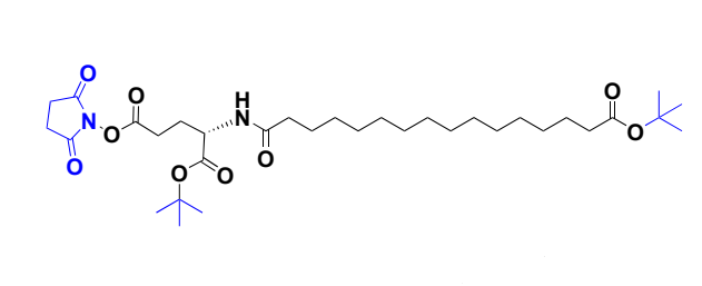C16-(OtBu)-Glu(OSU)-OtBu  CAS 843666-26-2