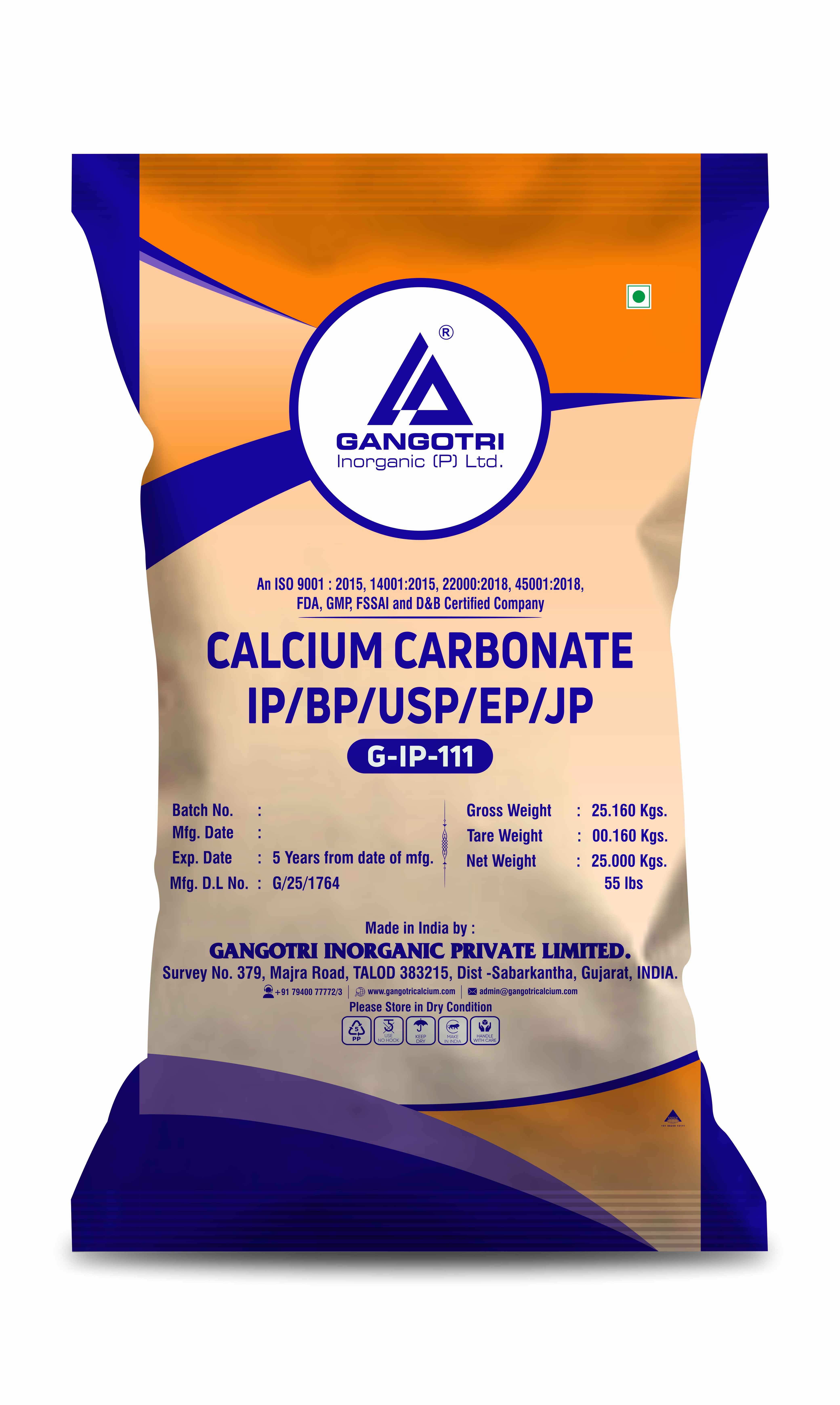 Calcium Carbonate Precipitated 1