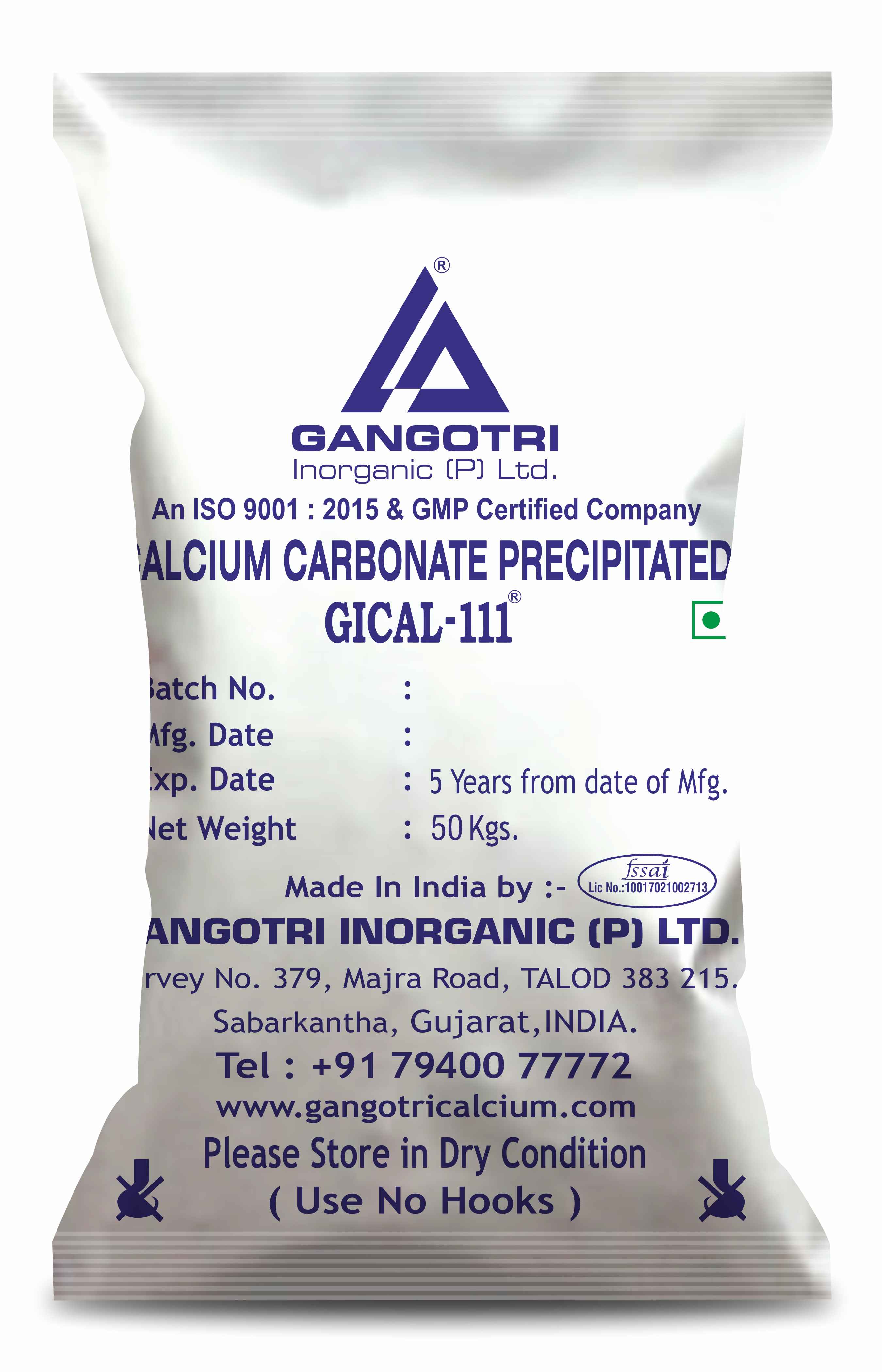 Calcium Carbonate Precipitated 3