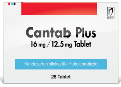 Cantab Plus (Candesartan, HCTZ) 16 mg/12.5 mg, 32 mg/12.5 mg, 32 mg/25 mg Tablet