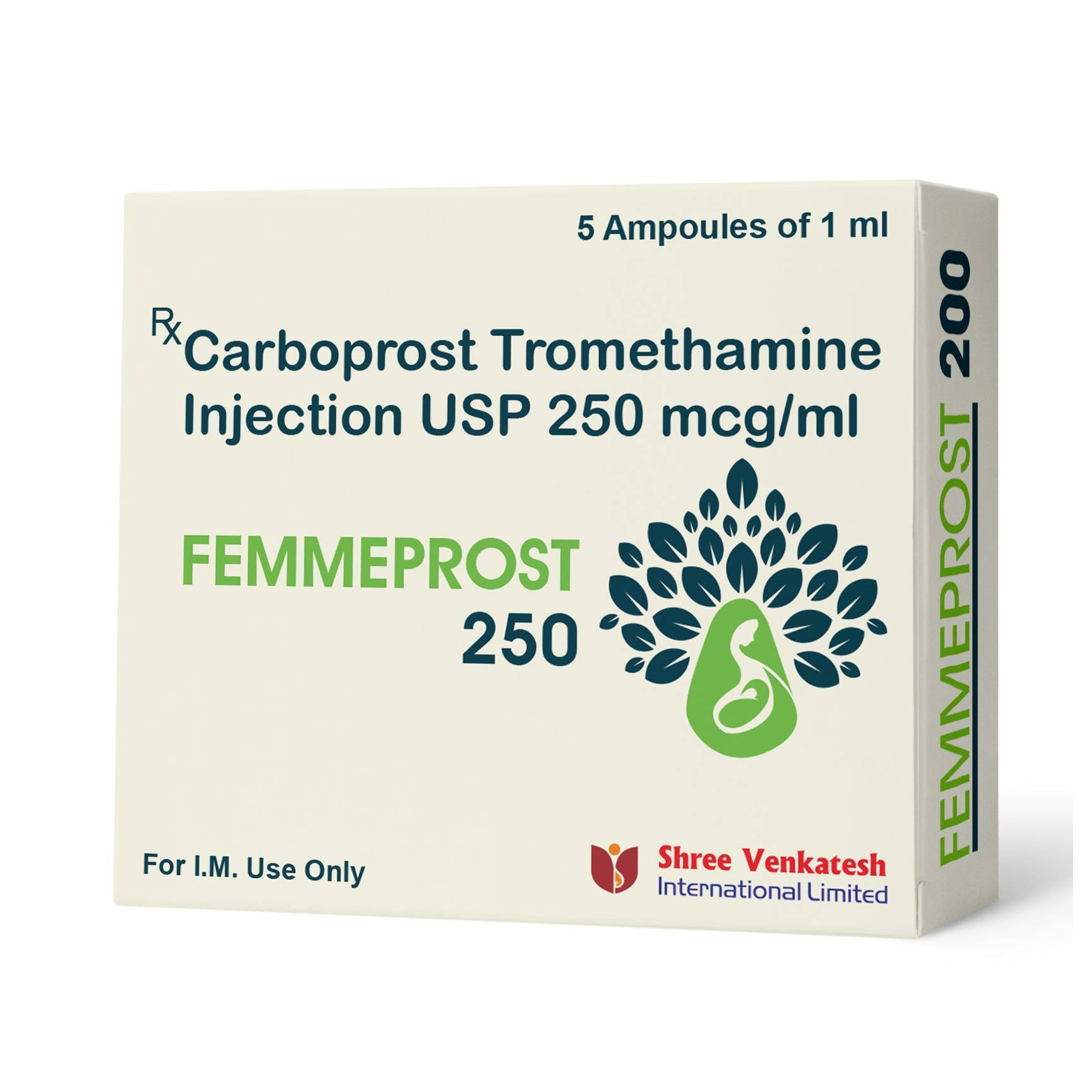 Carboprost tromethamine injection USP 250 mcg/ml