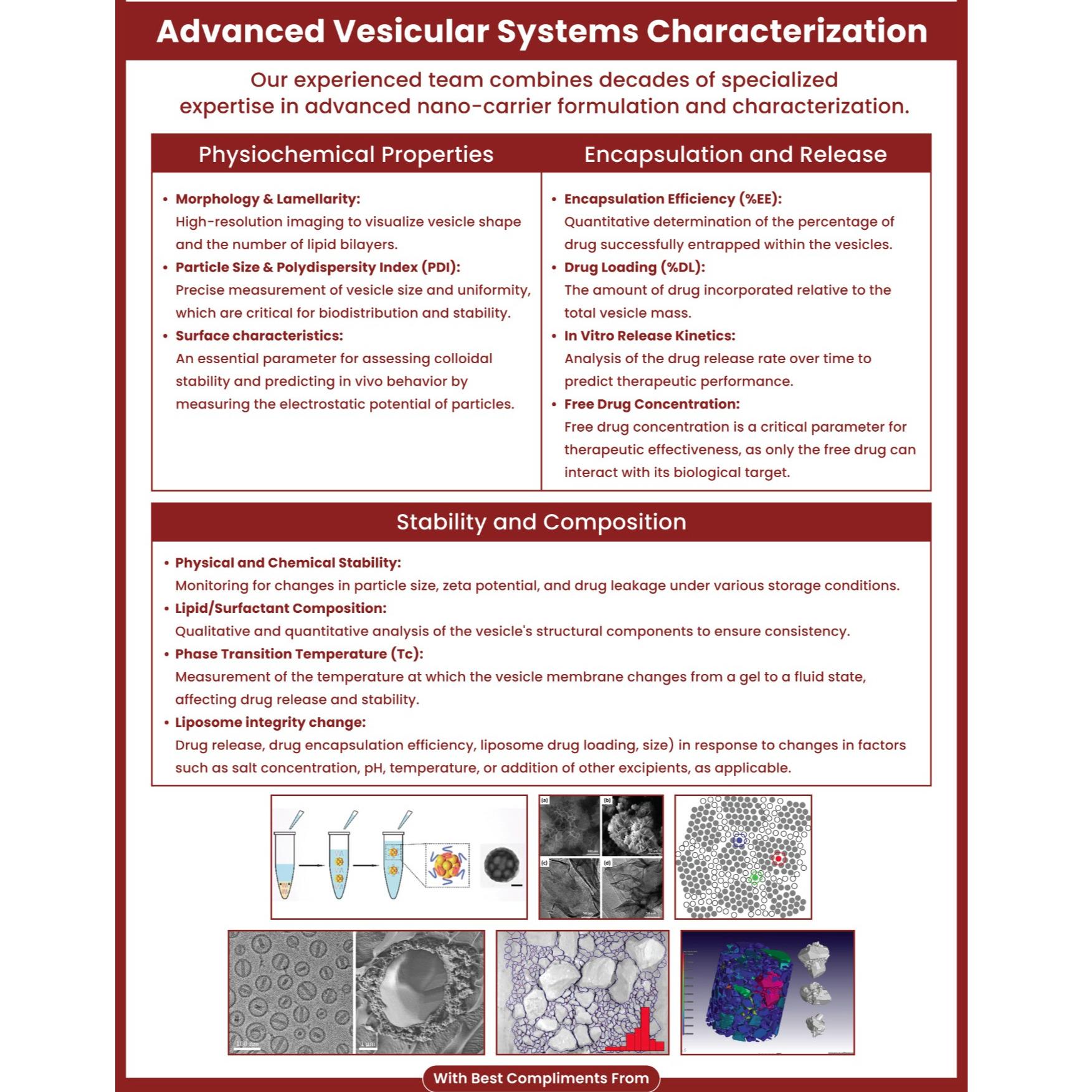 Carrier Vesicles Based Particle Charaterization (Liposomes & Nanosomes)