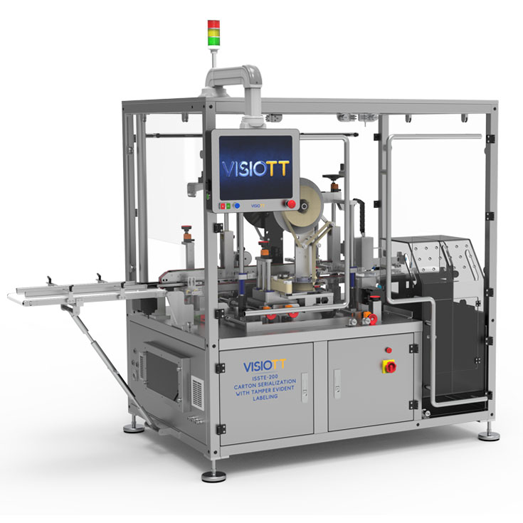Carton Serialization with Tamper Evident Labelling 1
