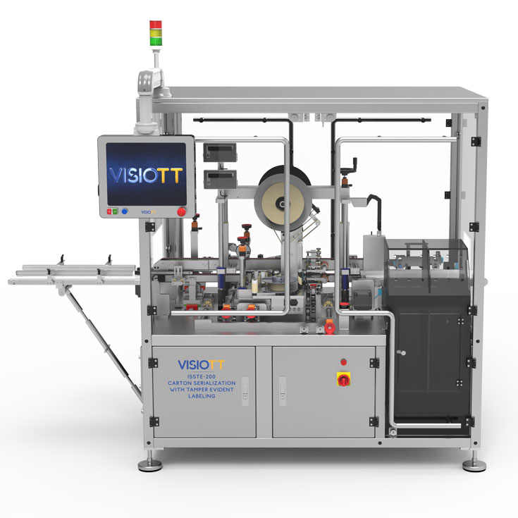 Carton Serialization with Tamper Evident Labelling 2