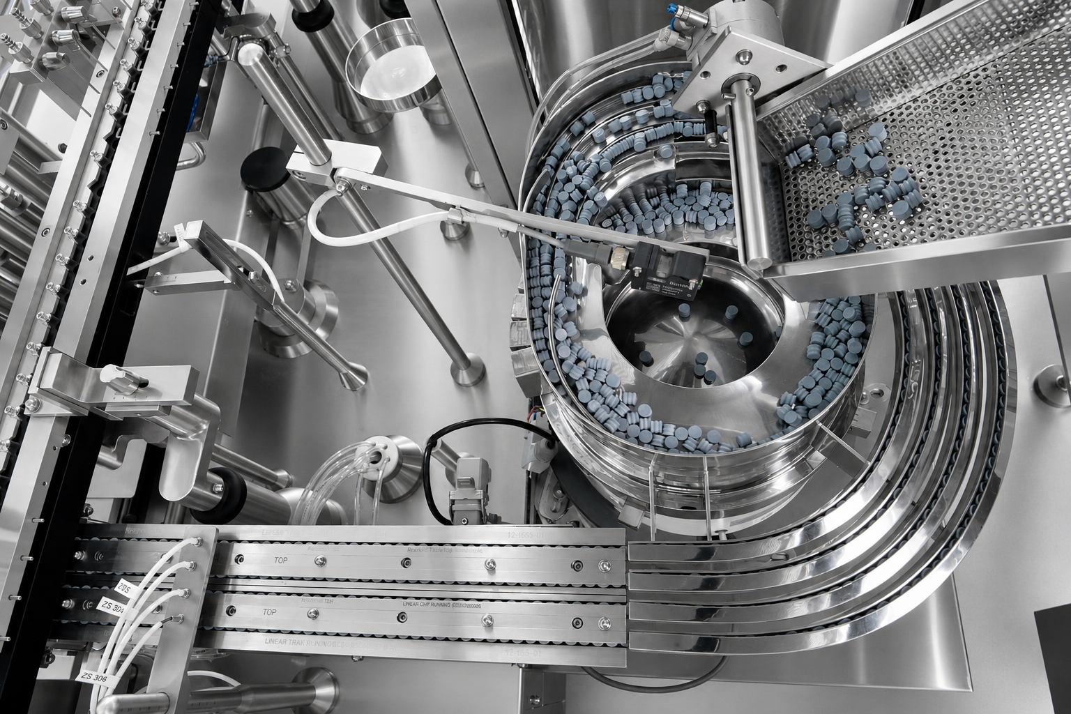 Cartridge Filling stoppering and sealing line 2