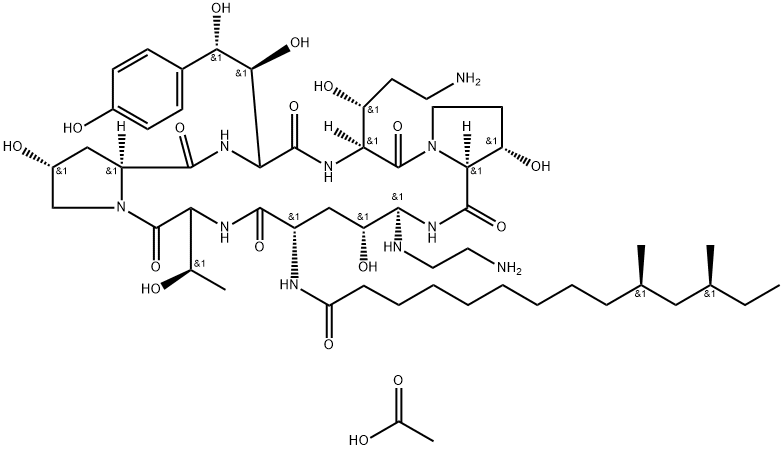 Caspofungin acetate