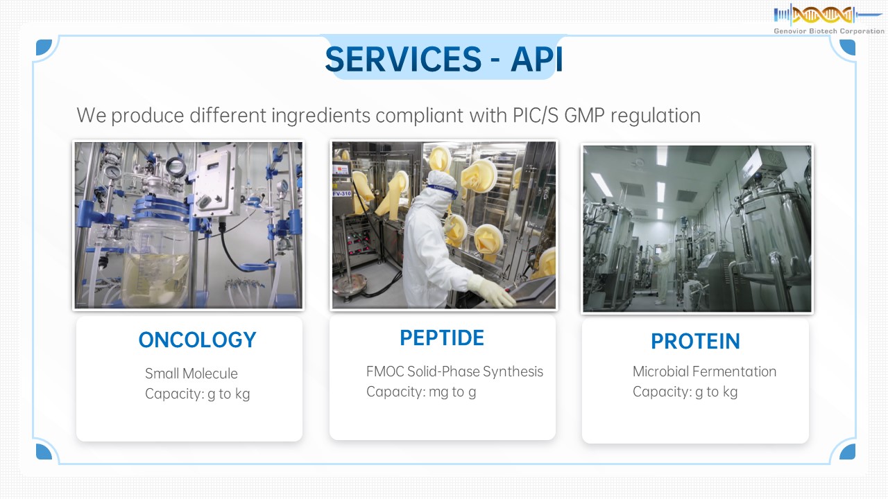 CDMO Services - API