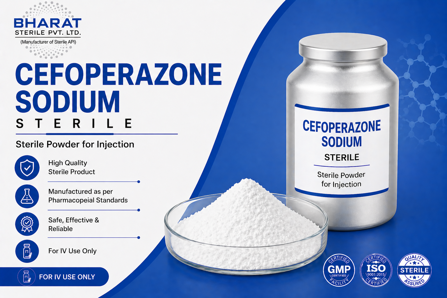 Cefoperazone Sodium Sterile