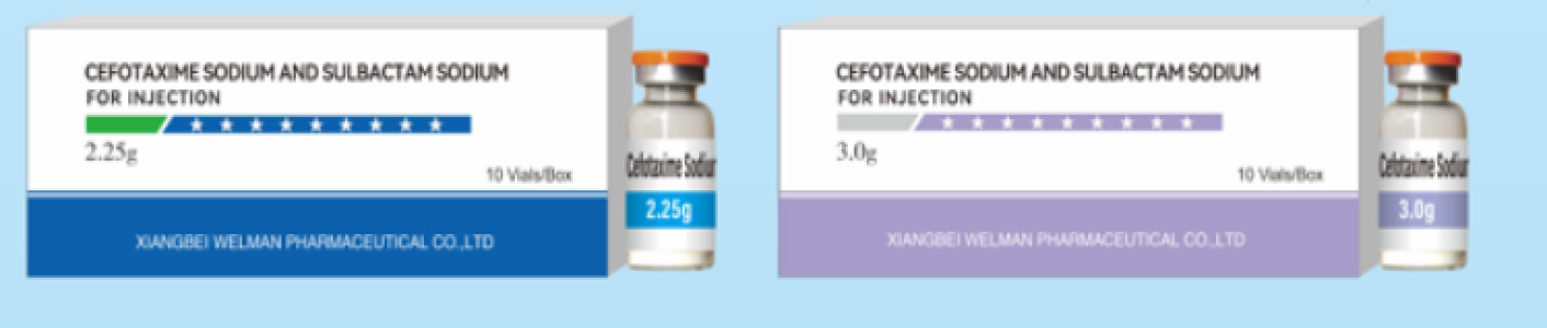 Cefotaxime Sodium and Sulbactam Sodium for Injection（2:1）