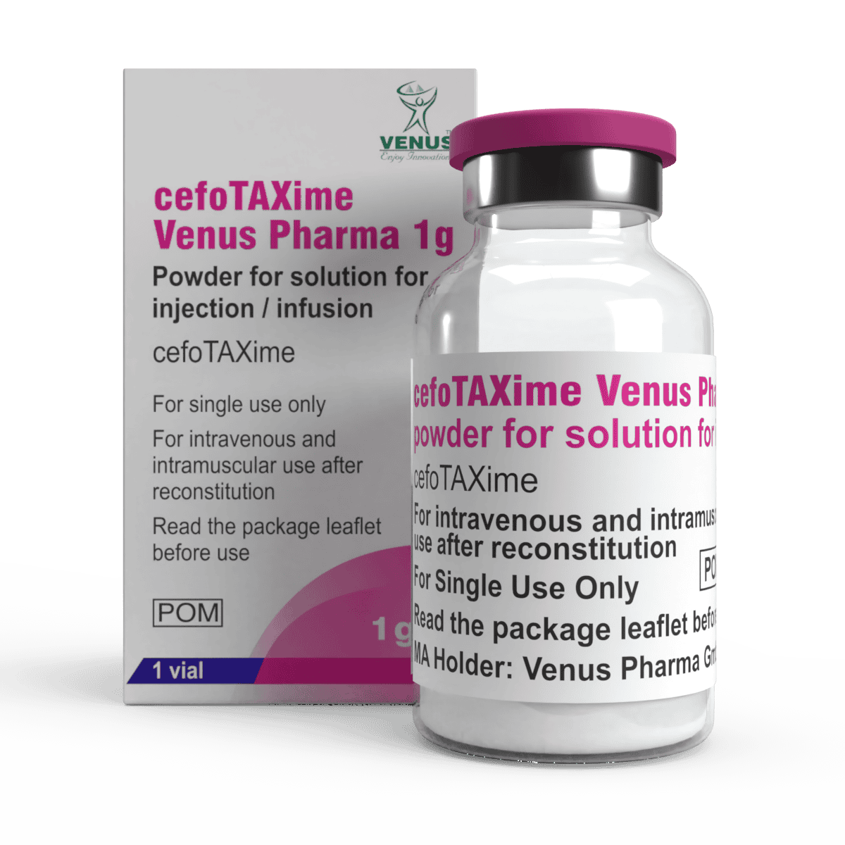 CefoTAXime Venus Pharma 1g