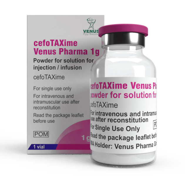 CefoTAXime Venus Pharma 1g