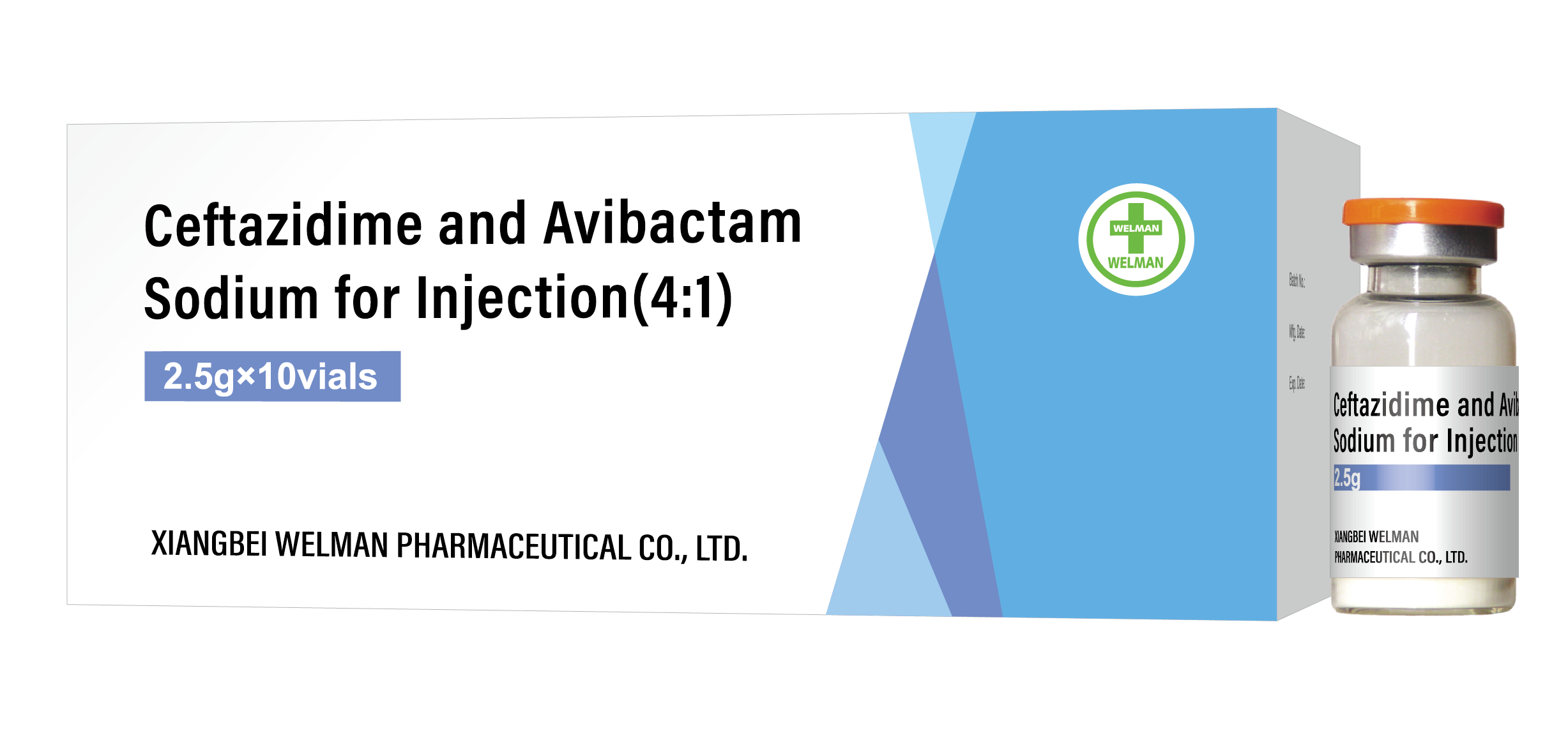 Ceftazidime and Avibactam Sodium for Injection（4:1）