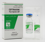 Ceftriaxone for injection