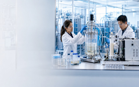 Cell-line, upstream and downstream process development
