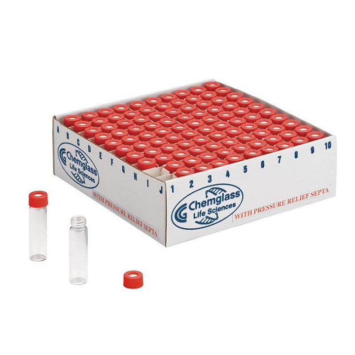 CG-4912 REACTION VIALS, PRESSURE RELIEF 1