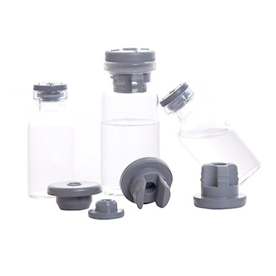 Cholorbutyl/ Bromobutyl/ Nitrile Rubber stoppers (ETFE/FEP, Silicon Coating) for Injection