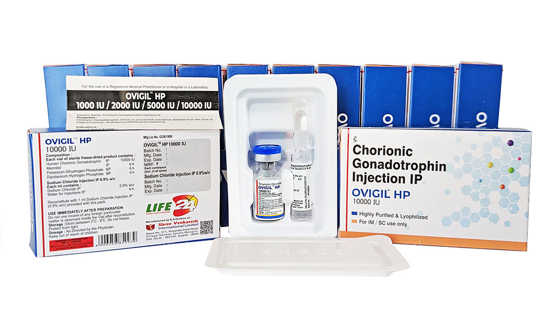 Chorionic Gonadotrophin for Injection HCG -OVIGIL HP 10000 IU 1